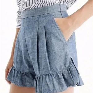 J crew jean shorts